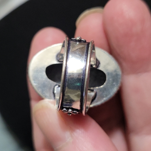 Sterling Silver Charoite Ring - Picture 3 of 7